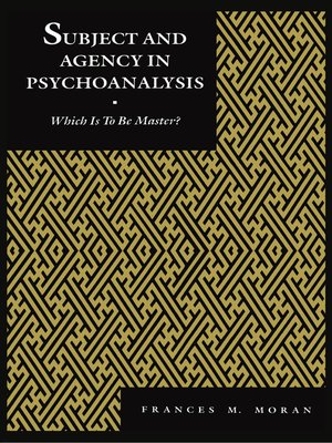 cover image of Subject and Agency in Psychoanalysis